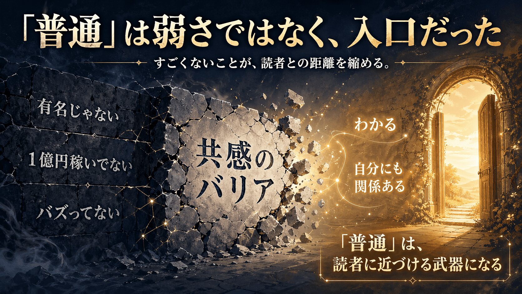 「普通の会社員」の人生が本になる3つの条件_03｜Kindle出版ブランディングコーチけいすけ